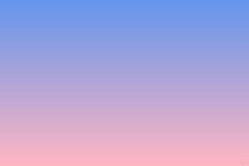 wallpaper linear pink blue gradient cornflower blue light pink #6495ed  #ffb6c1 90Â°