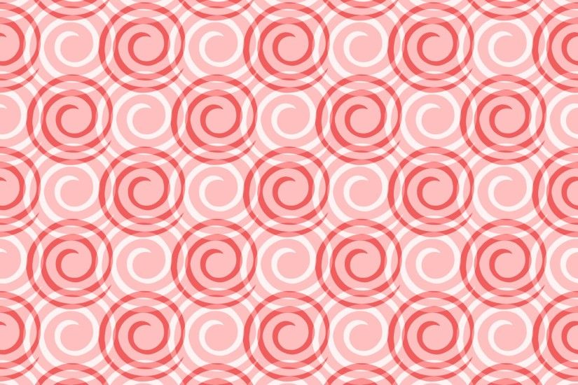 Red And White Swirls Background