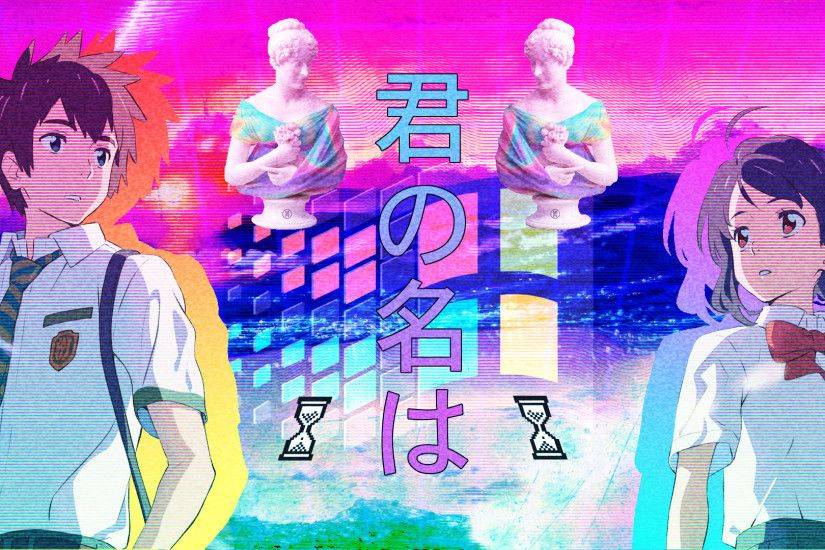 ... My Anime Vaporwave Wallpaper #06 by iamthebest052