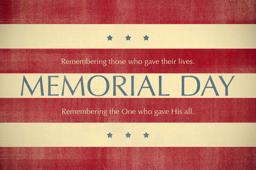 Happy Memorial Day Cross Family! We hope you have an incredible time  celebrating with family and friends and that pray that God's would provide  comfort to ...