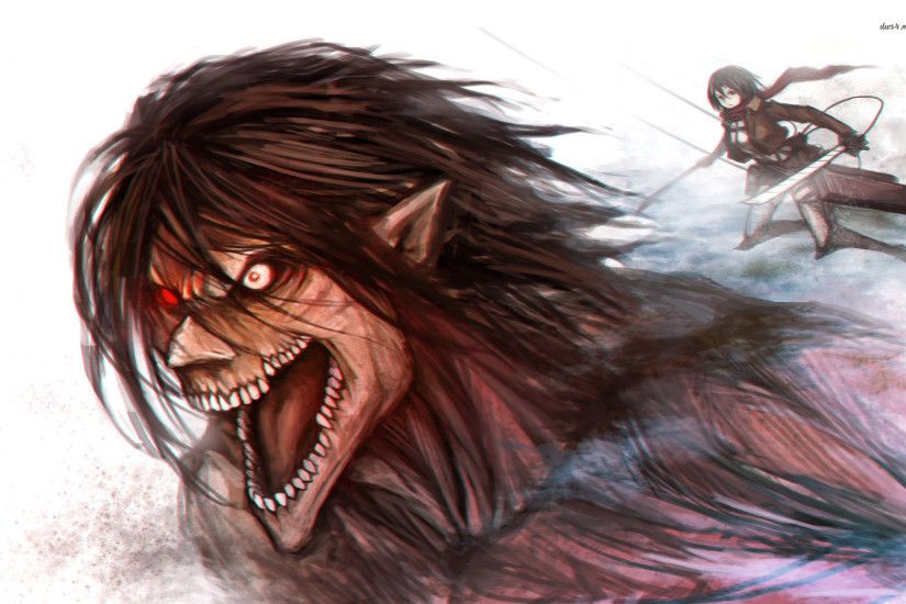 Eren Yeager Attack On Titan X Anime Wallpaper
