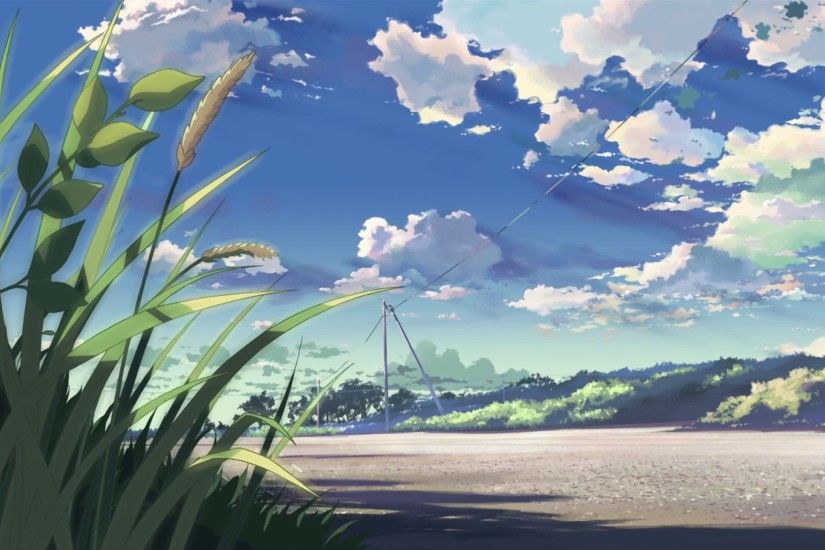Anime Scenery Desktop Wallpaper 6375