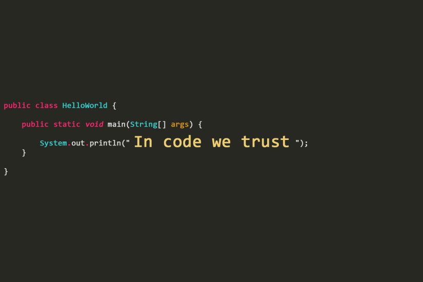 ... Intelligent Programing Code Wallpapers ...