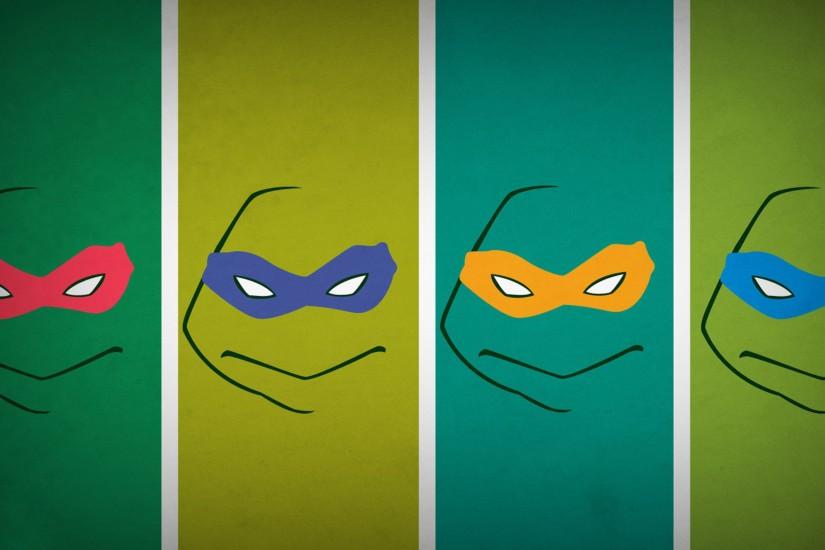 Teenage Mutant Ninja Turtles 2014 Masks Wallpaper Wide or HD .