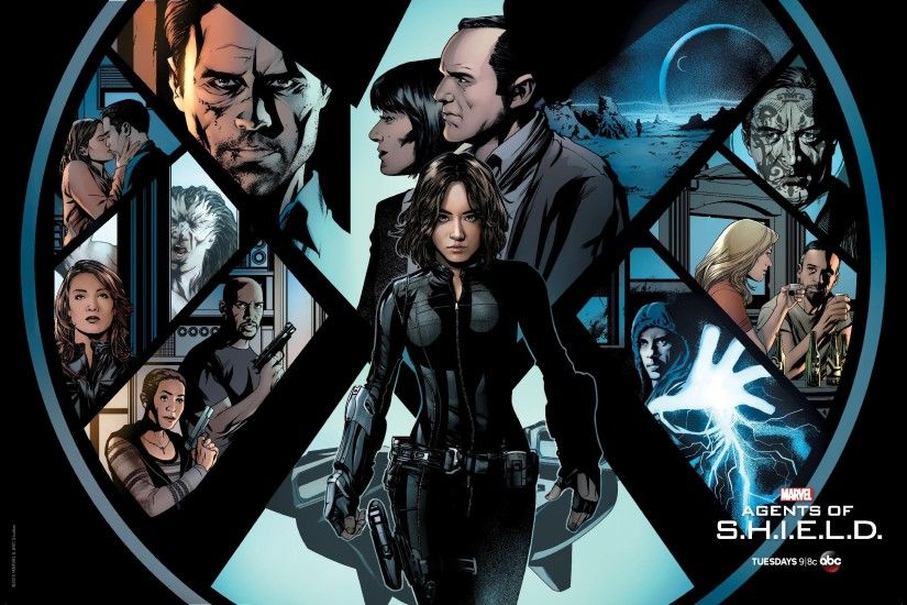 General 3073x2024 Agents of S.H.I.E.L.D. Marvel Comics TV