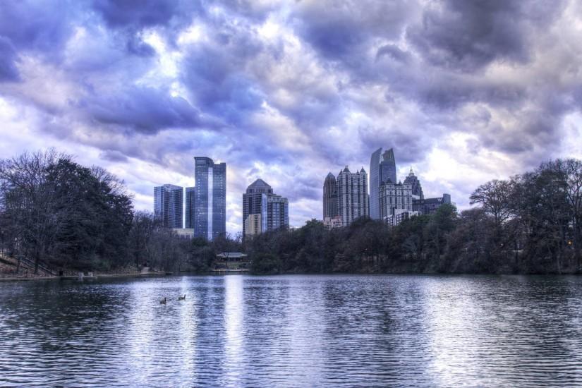 Atlanta Ga Skyline Wallpaper | Download Wallpapers