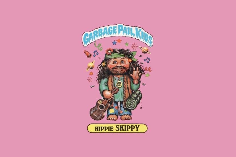 Comics - Garbage Pail Kids Hippie Skippy Wallpaper