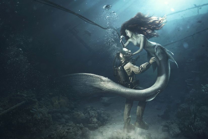 This render is so realistic that you might think mermaids are real