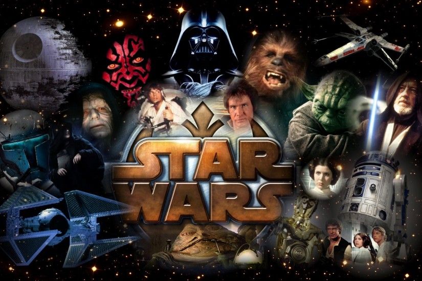 Movie - Star Wars Darth Vader Darth Maul Yoda R2-D2 Obi-Wan Kenobi