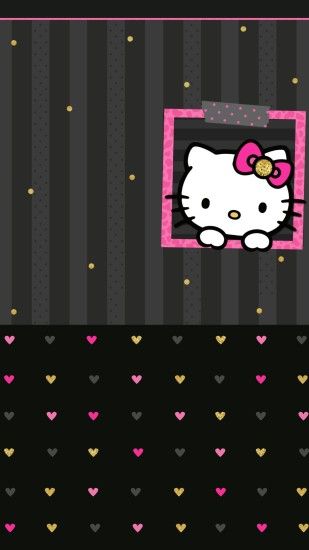 Black and Pink Hello Kitty Wallpaper ·① WallpaperTag