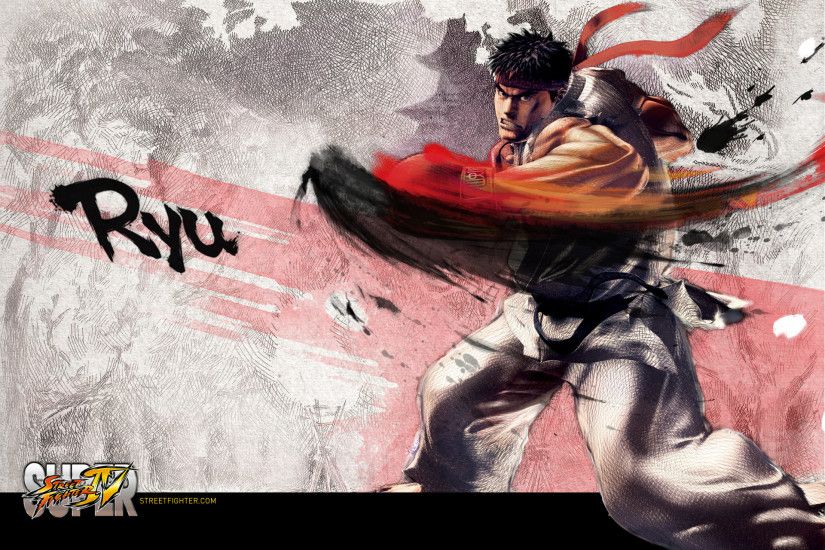 Super Street Fighter 4 Ryu Wallpaper