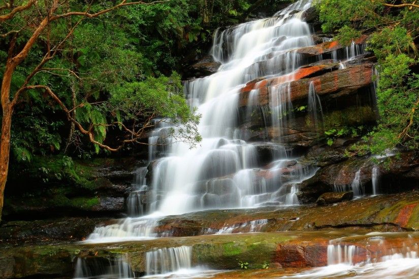 #Cool #WaterFall #Windows8 #Wallpaper ~ Somersby Falls #background