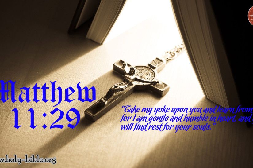 Bible Verse of the day – Matthew 11:29