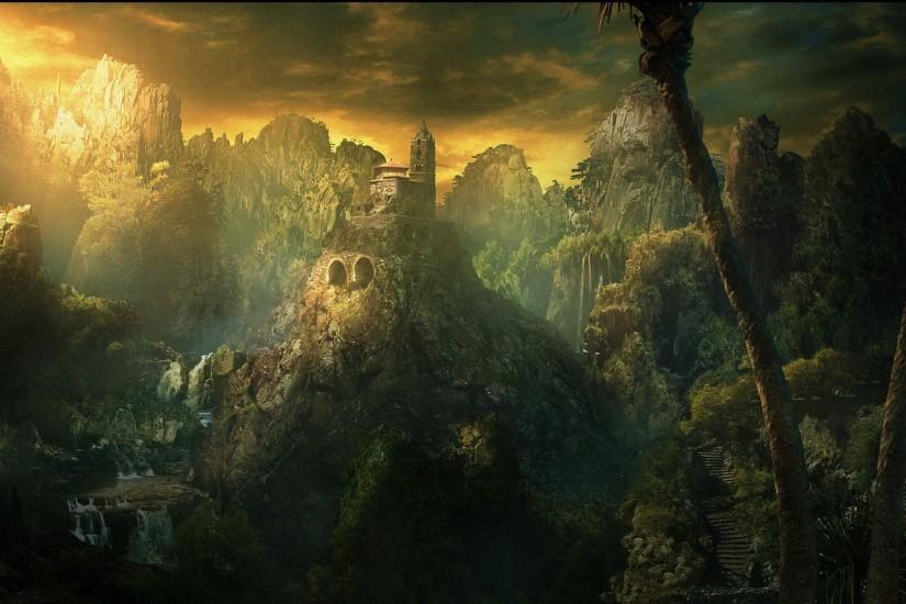 Dark fantasy landscape wallpaper | HD Fun Wallpapers