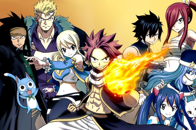 Anime - Fairy Tail Lucy Heartfilia Natsu Dragneel Wendy Marvell Erza  Scarlet Gray Fullbuster Charles (