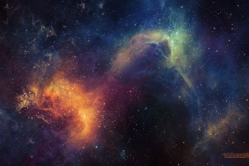 vertical nebula background 1920x1200 720p