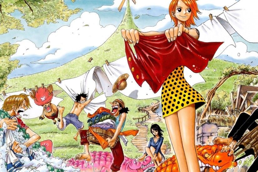1920x1200 One Piece (anime), simple background, Nami (One Piece) - Free  Wallpaper / WallpaperJam.com