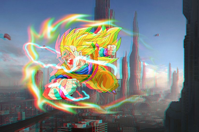 ... Goku Super saiyan 3 3D remake by Boeingfreak