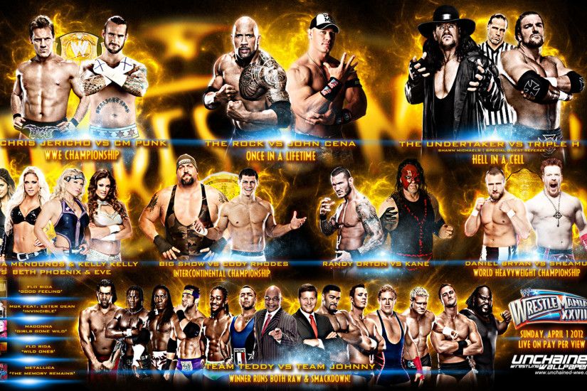 Kane Vs Randy Orton Wrestlemania 28 Wallpaper 949208