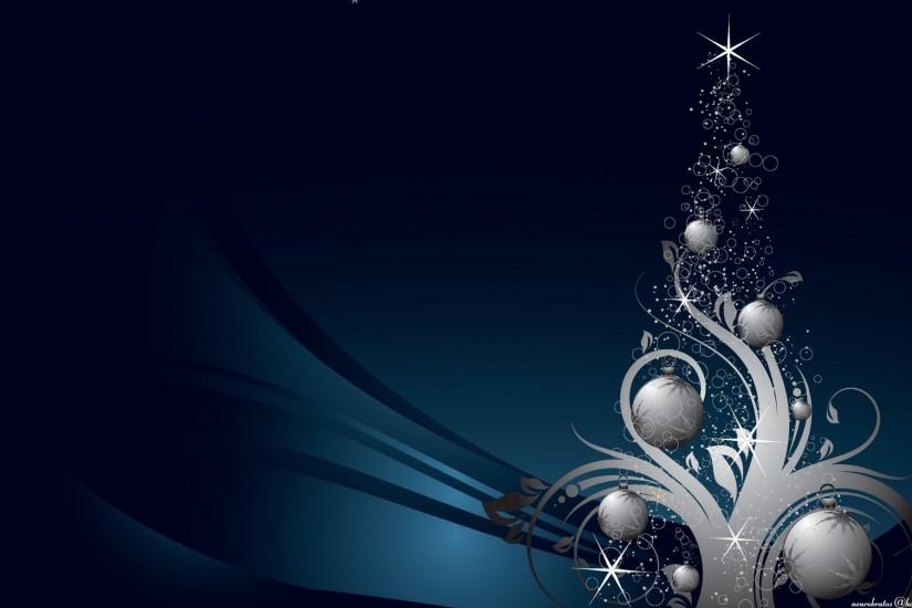 Dark Blue Christmas Background (15)