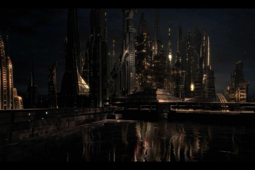 Atlantis at night from Stargate Atlantis [2560 Ã 1600] ...