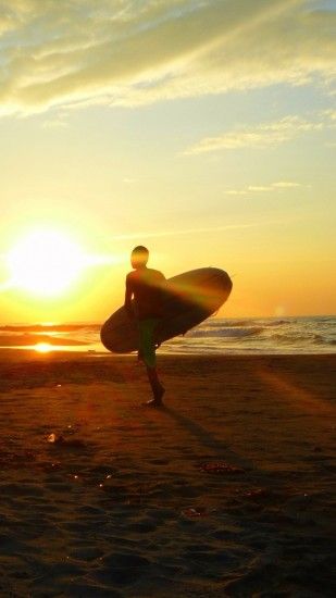 1440x2560 Wallpaper surf, ocean, morning