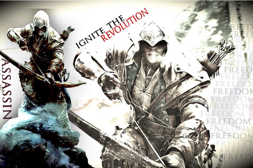 ... Assassin's Creed 3 Wallpaper 2 by kunggy1
