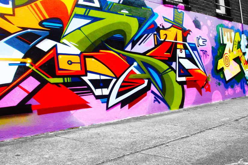 Graffiti Wallpaper 3 by alekSparx