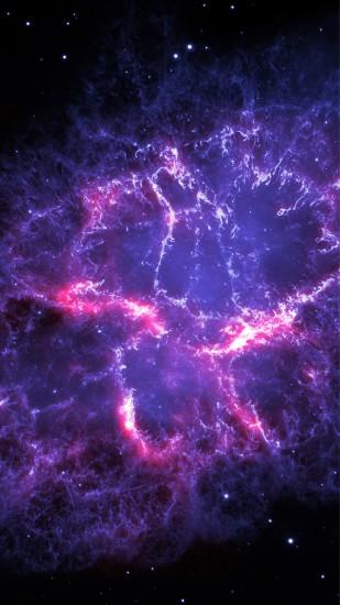 Space Astronomy Galaxy Dark Purple Star iPhone 6 wallpaper