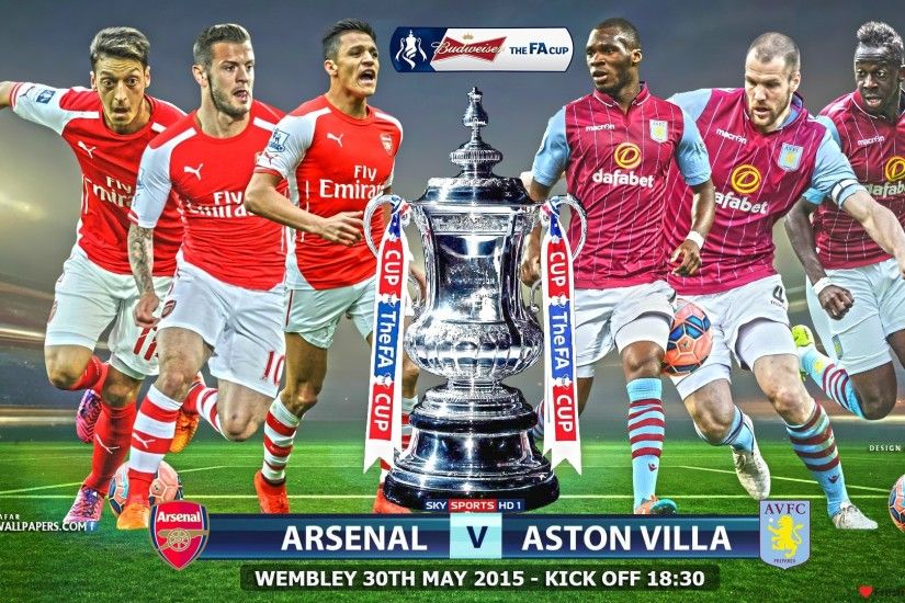 Arsenal Fc Vs Aston Villa Fc The Fa Cup Final 2015