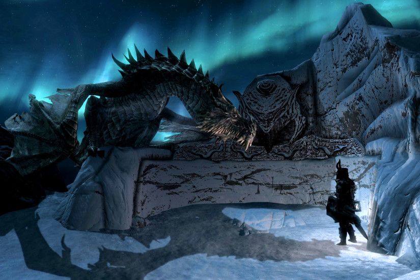 Video Game - The Elder Scrolls V: Skyrim The Elder Scrolls Skyrim Dragon  Wallpaper