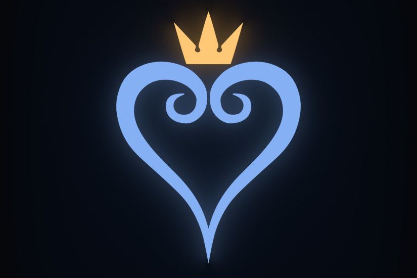 ... Kingdom Hearts - Logo Wallpaper by abluescarab