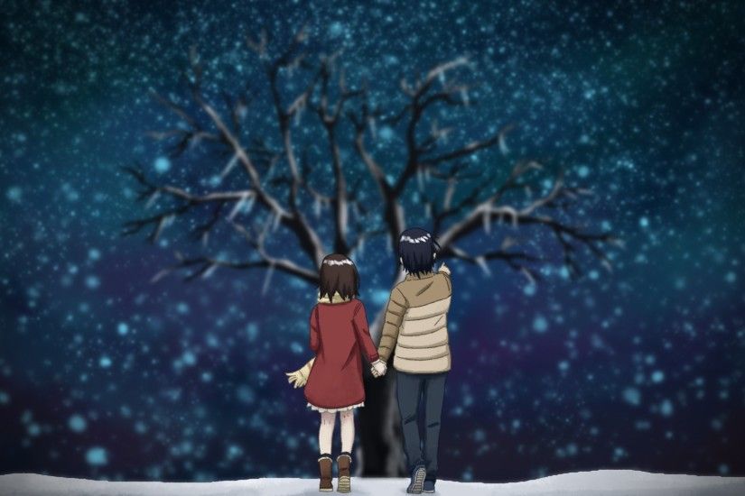 Anime - ERASED Kayo Hinazuki Satoru Fujinuma Bakgrund