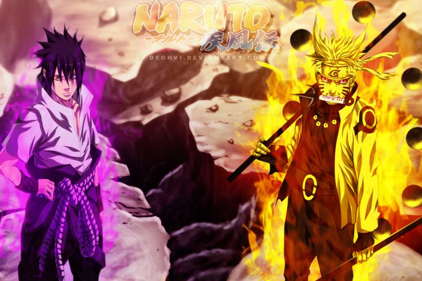 Sasuke and Naruto Wallpaper ·① WallpaperTag