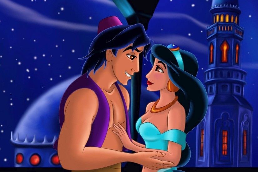 Aladdin And Jasmine wallpaper