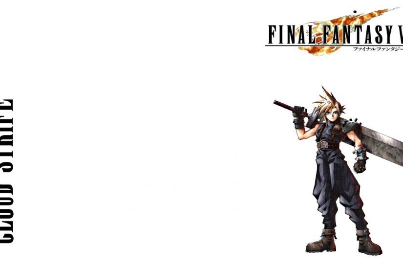 Final Fantasy VII Zack Fair Cloud Strife Wallpaper ...