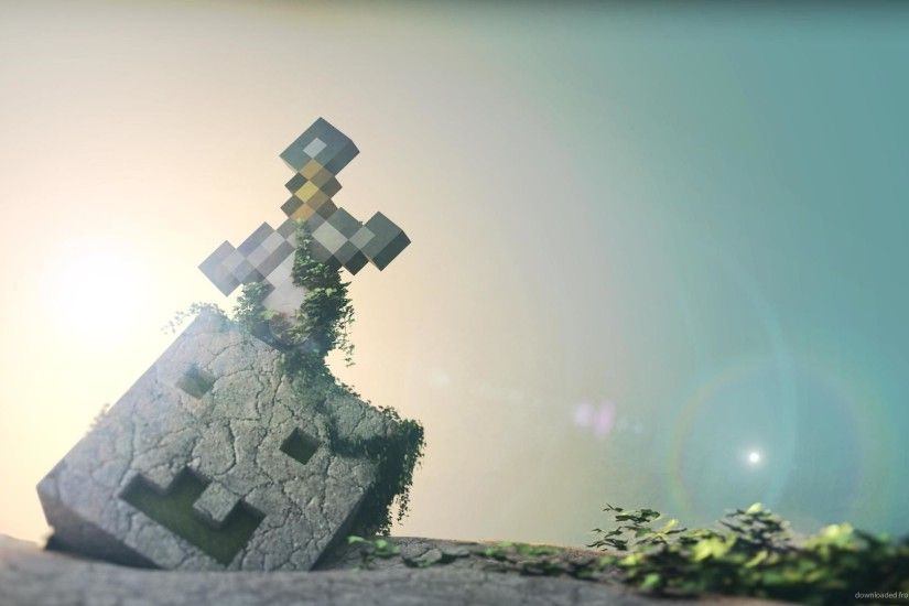 Decaying Minecraft for 1920x1080