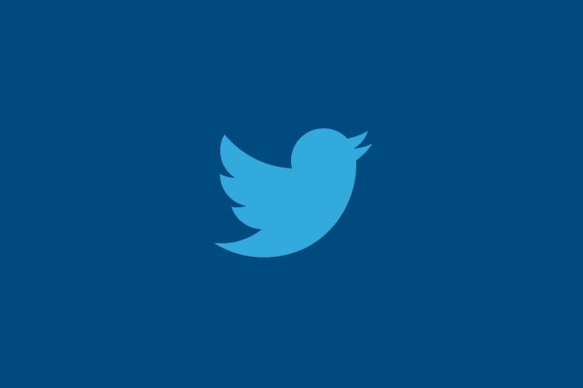 Twitter new logo, blue:
