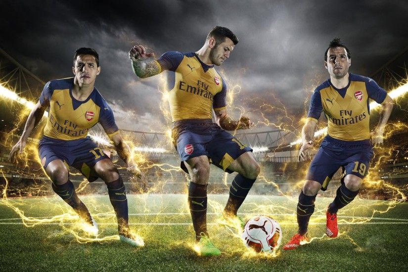 Arsenal Away Kit released - the new Arsenal Away Shirt is golden with navy  sleeves and a stunning front print.