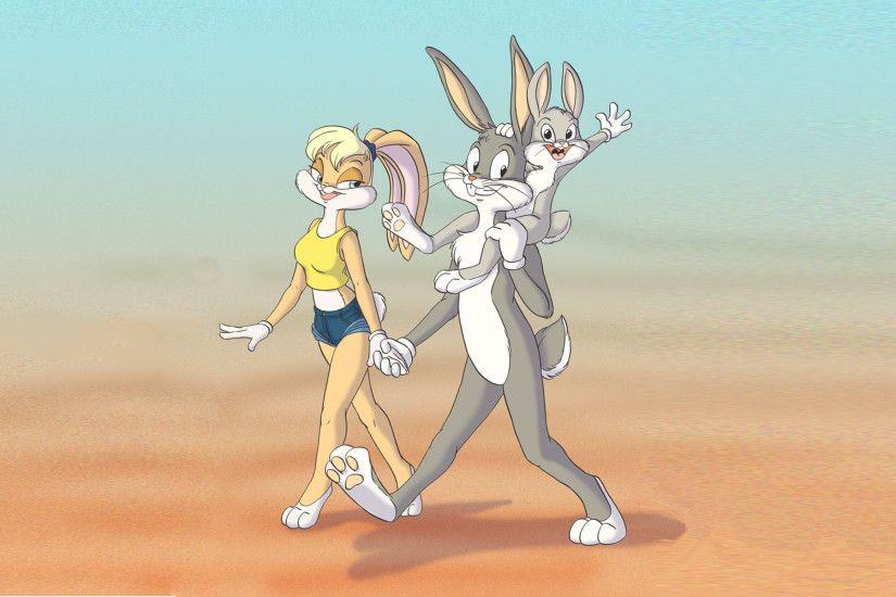 Bugs And Lola Bunny With .