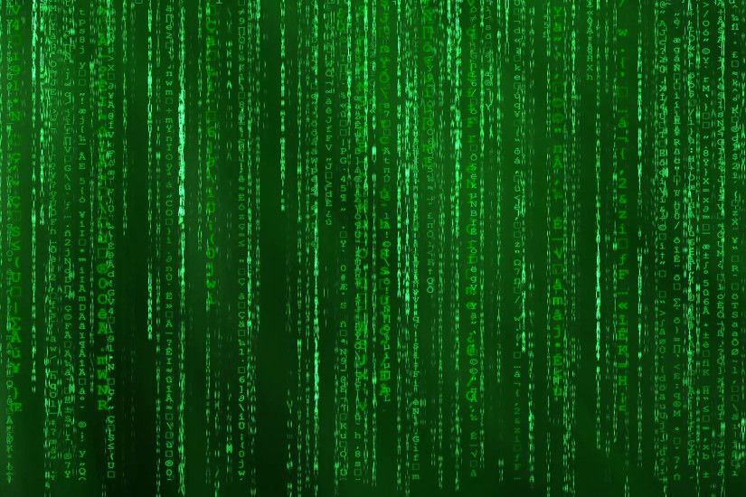 Green animated matrix background, computer code with symbols and  characters. Motion Background - VideoBlocks