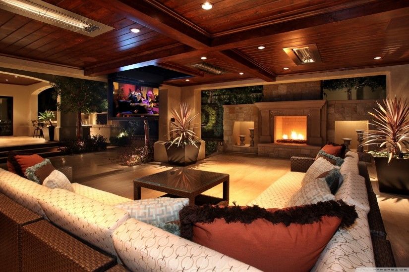 Luxury House Interior Hd Desktop Wallpaper High Definition