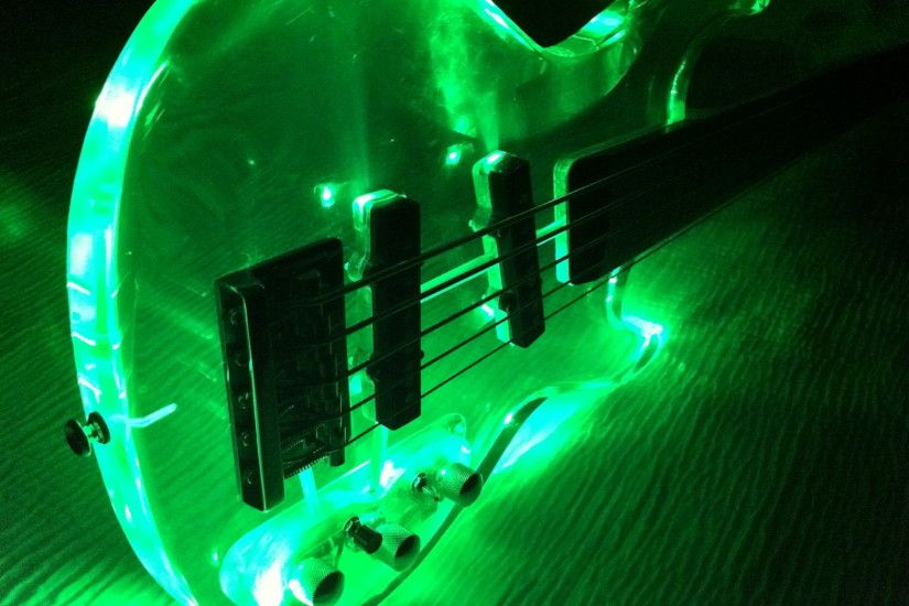 Glowing Guitar Wallpapers 5