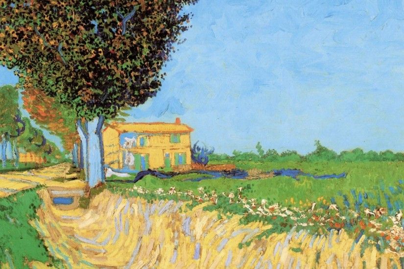 Vincent Van Gogh Desktop Wallpaper of Vincent Van Gogh a