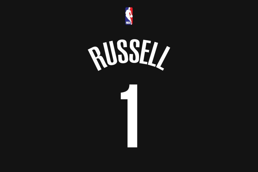 D'Angelo Russell Brooklyn Nets Jersey Wallpaper