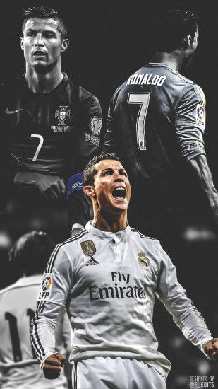 ... Cristiano Ronaldo Wallpaper 2015 by F-EDITS