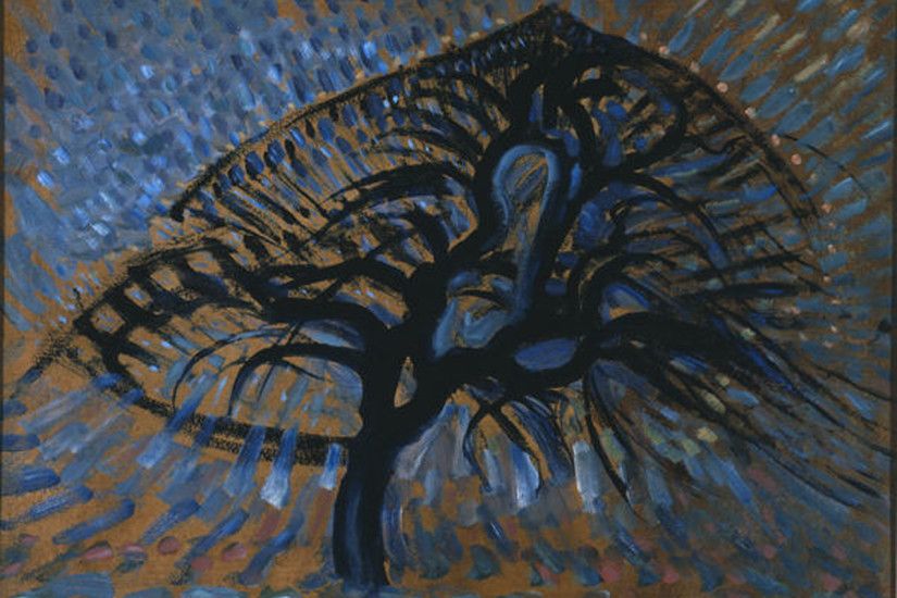 File:Apple Tree Pointillist Version by Piet Mondrian.jpg