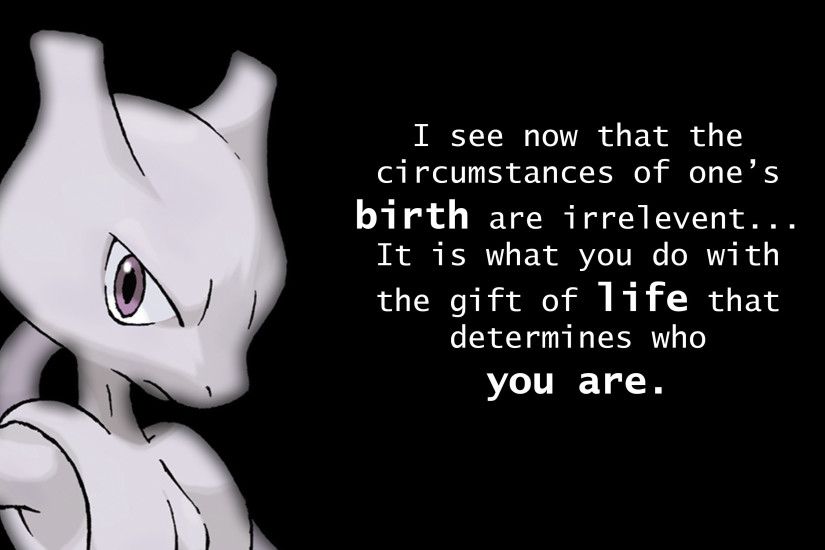 Mewtwo Quote Wallpaper (2880x1800) [x-post from r/pokemon] ...