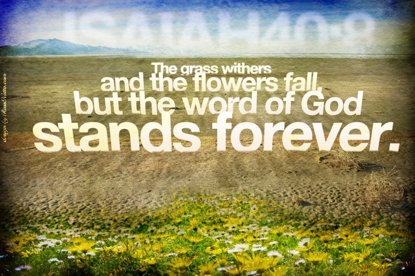 Isaiah 40:8 – Word of God