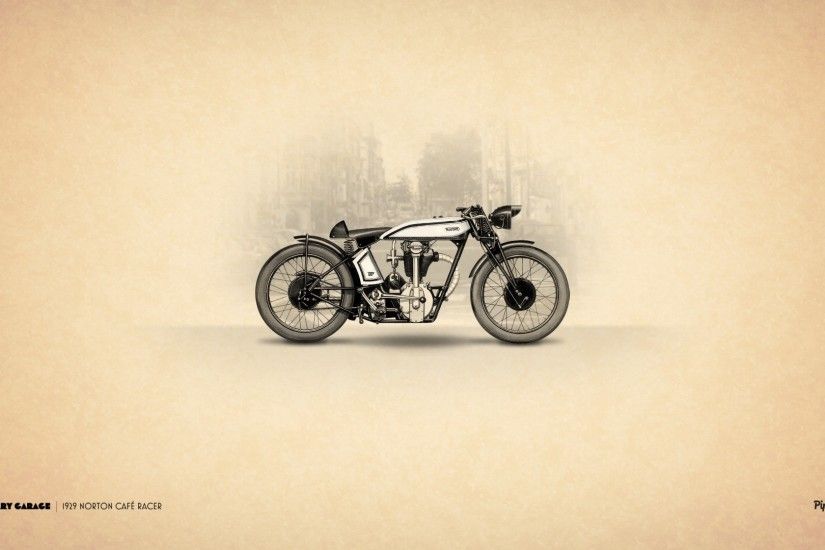 Vintage Motorcycle Wallpaper Desktop